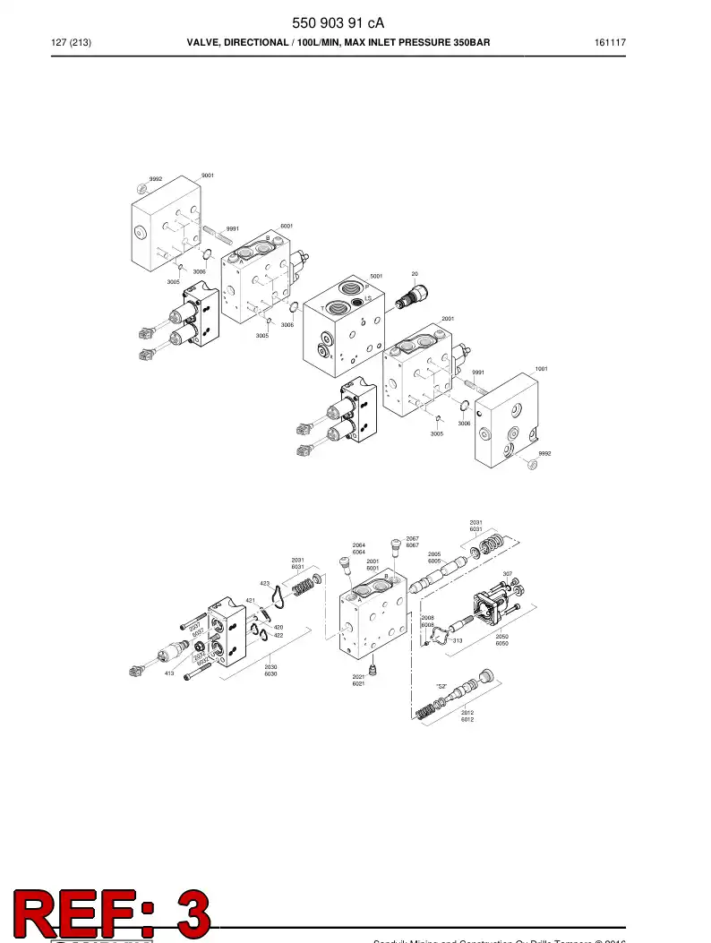 551 542 29 Seal Kit - drawing
