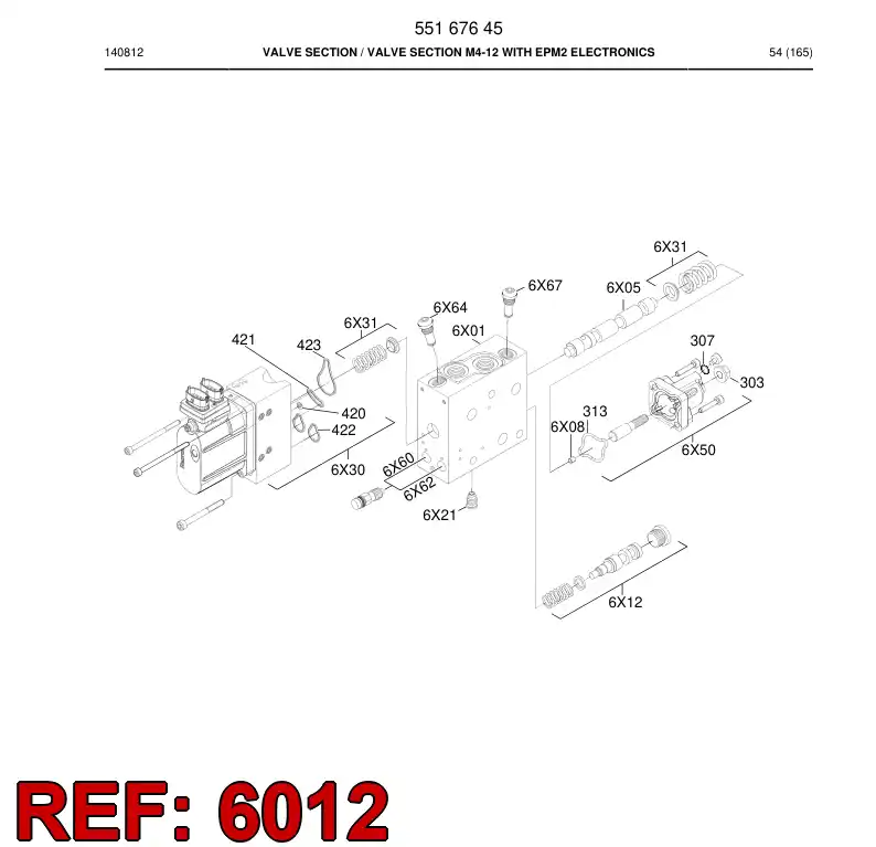 551 542 35 Compensator, Pressure - drawing
