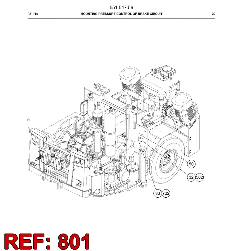 55154757a 551 547 57a Hosing - Sandvik Technical Drawing
