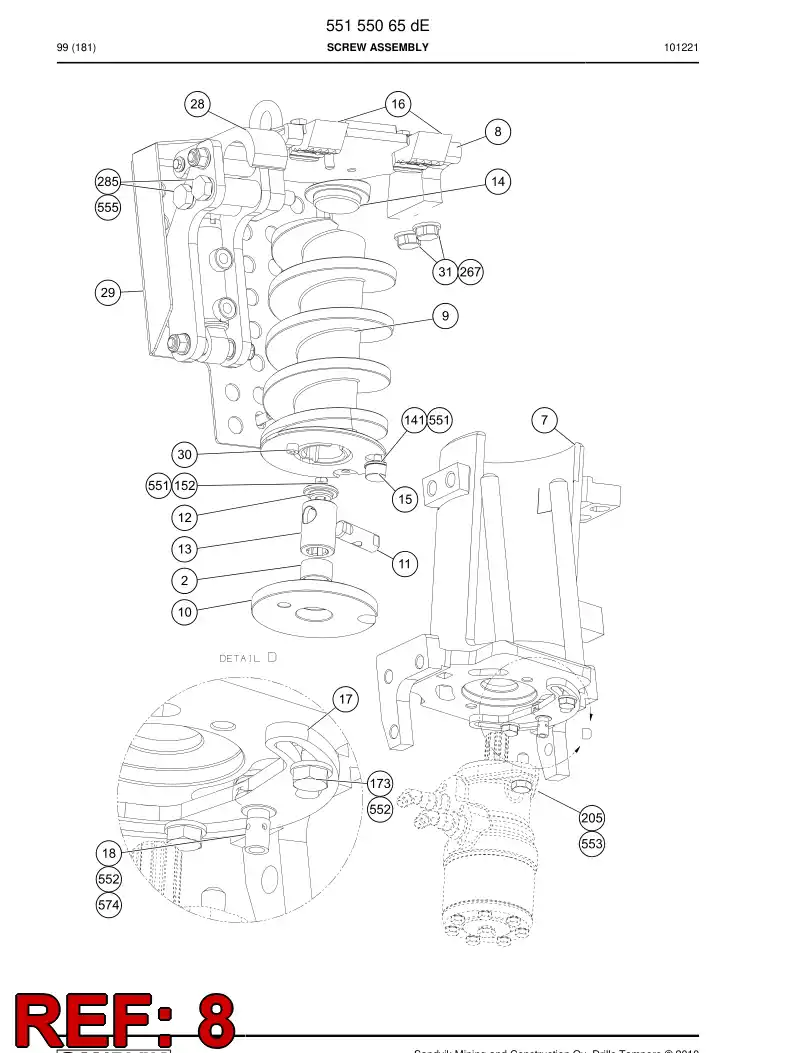 55154975 551 549 75 Machining - Sandvik Technical Drawing