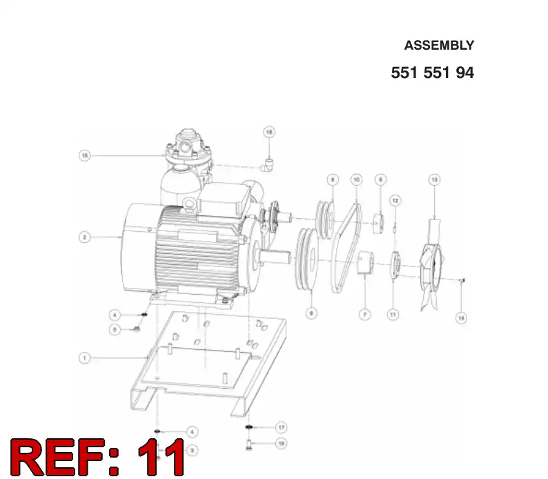 55154982 551 549 82 CUBO - Sandvik Technical Drawing