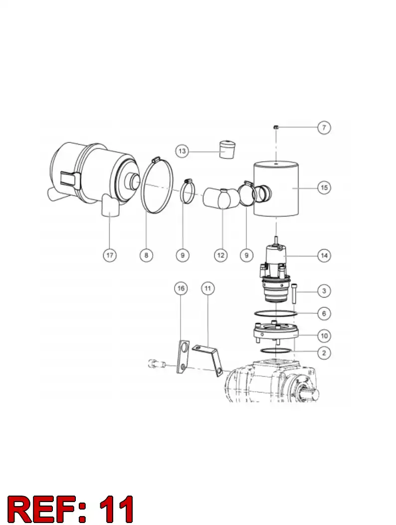 55155037 551 550 37 SUPPORT - Sandvik Technical Drawing
