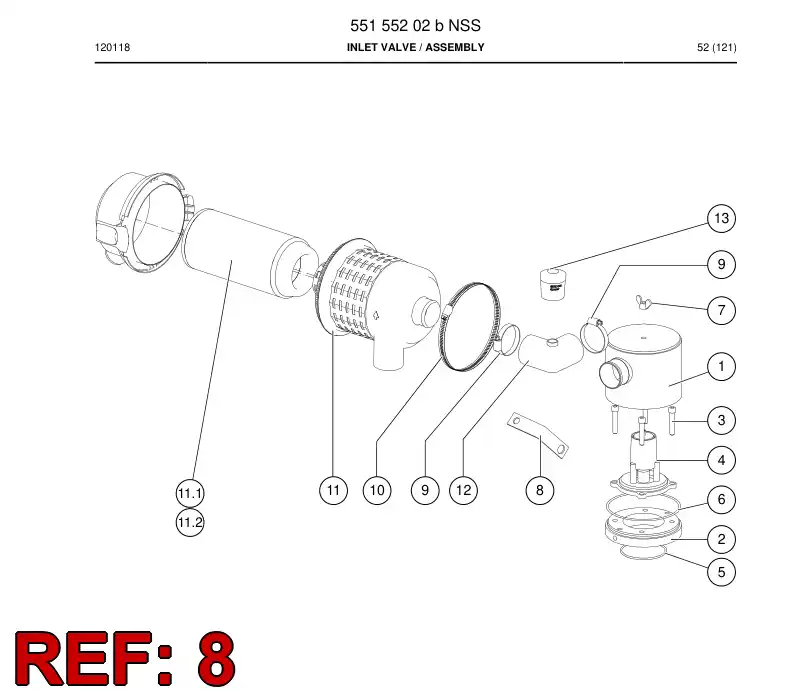 55155037a 551 550 37a Support - Sandvik Technical Drawing
