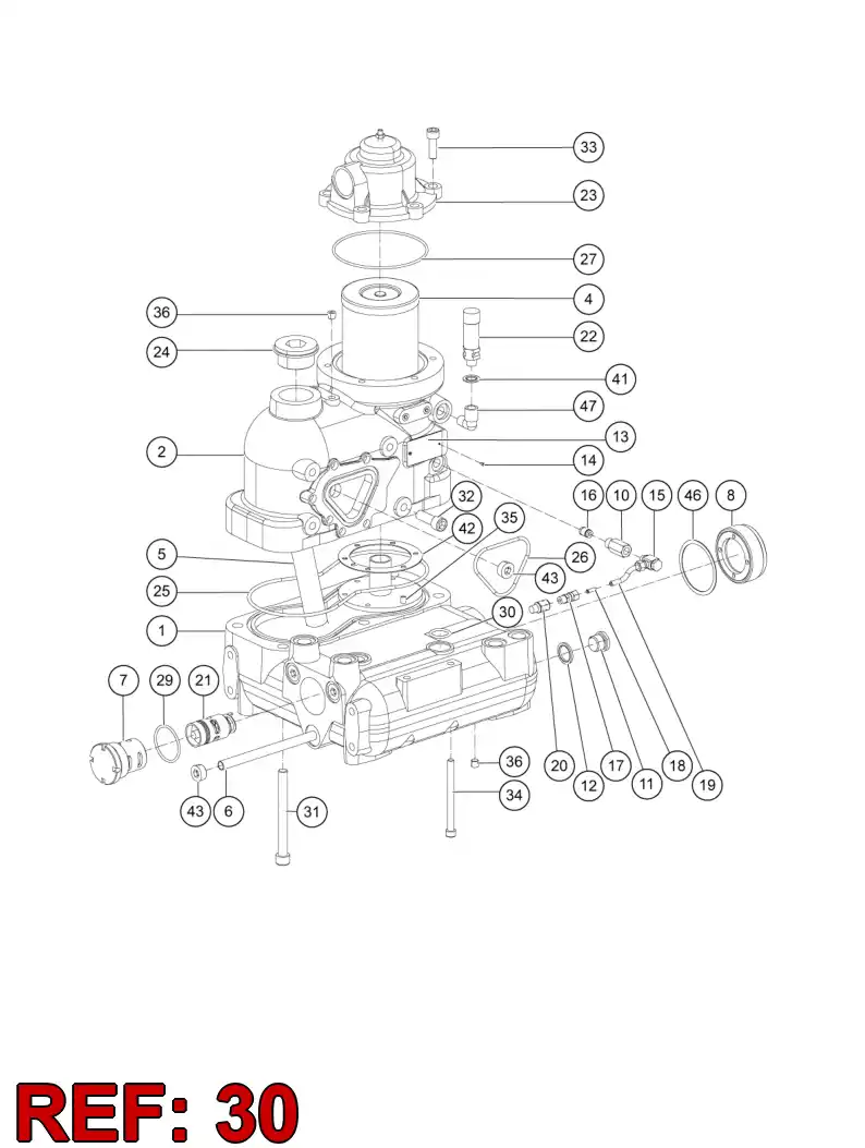55155074 551 550 74 O-Ring - Sandvik Technical Drawing