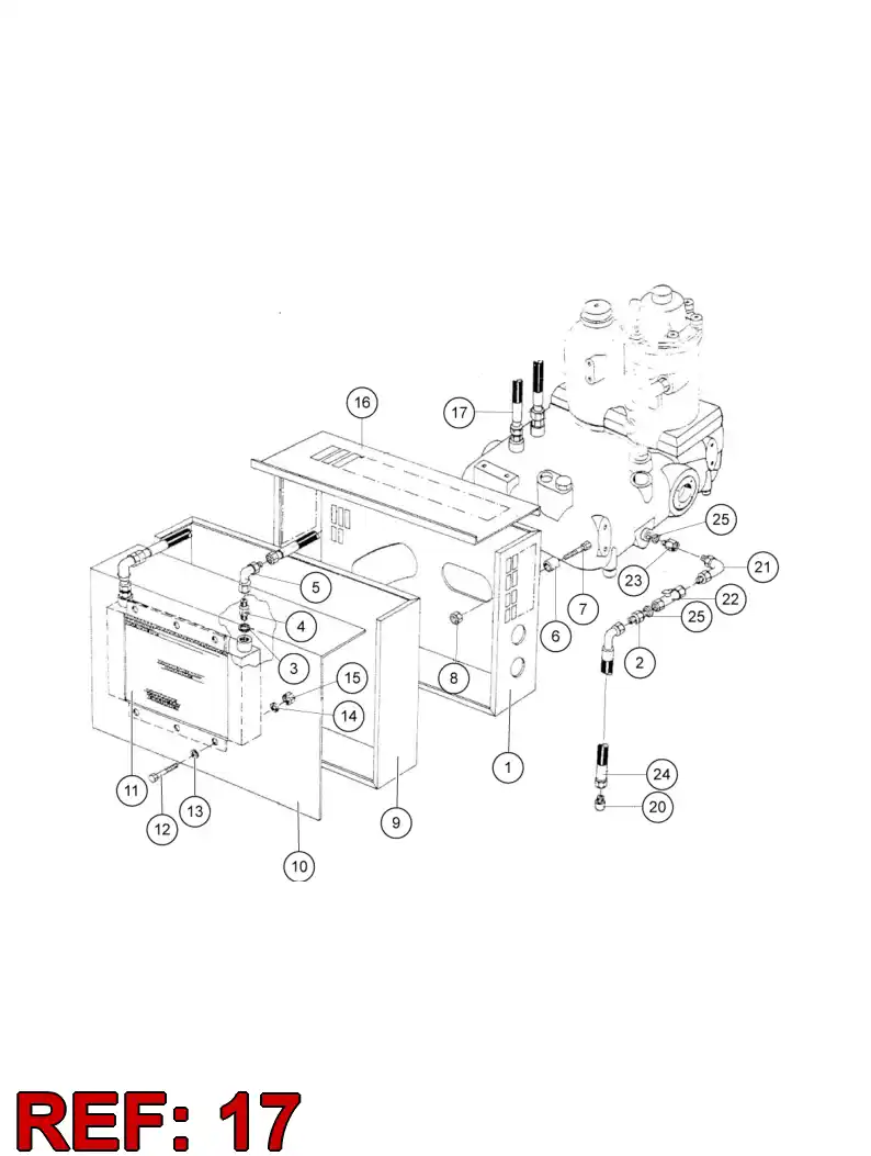 55155201 551 552 01 HOSE - Sandvik Technical Drawing