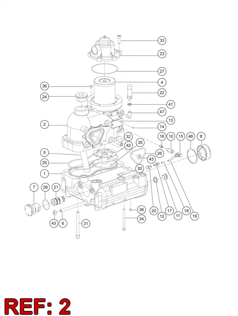 55155212 551 552 12 CYCLONE - Sandvik Technical Drawing