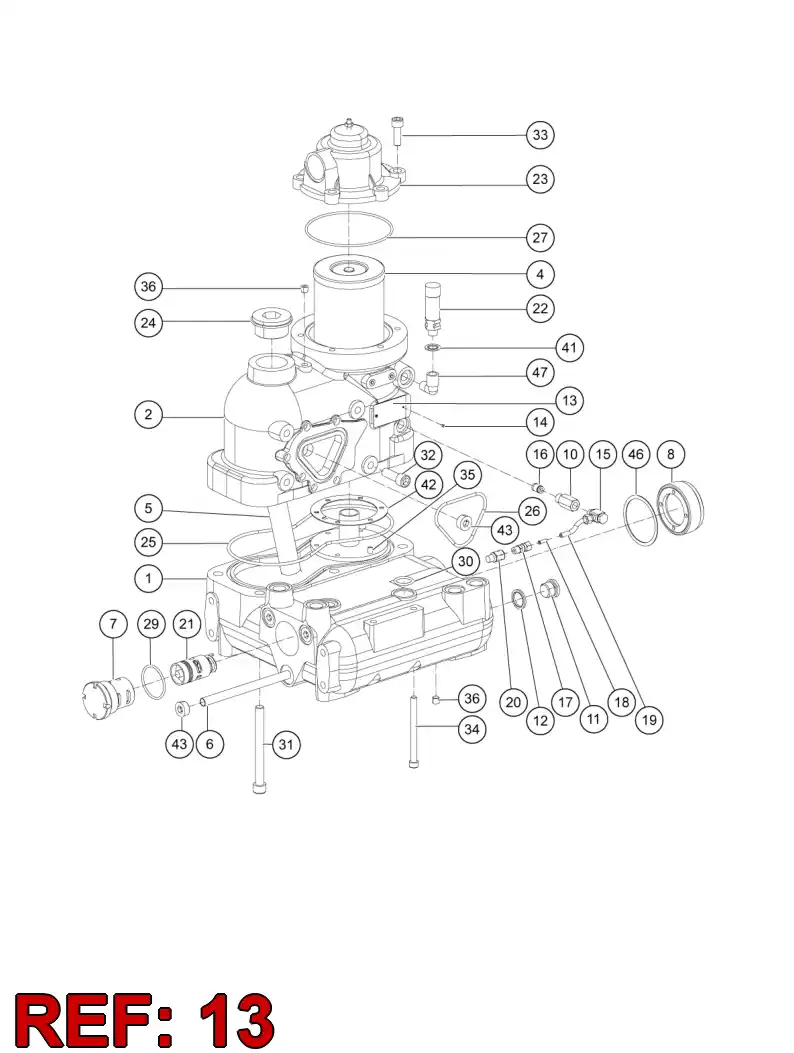 55155214 551 552 14 SIGN - Sandvik Technical Drawing