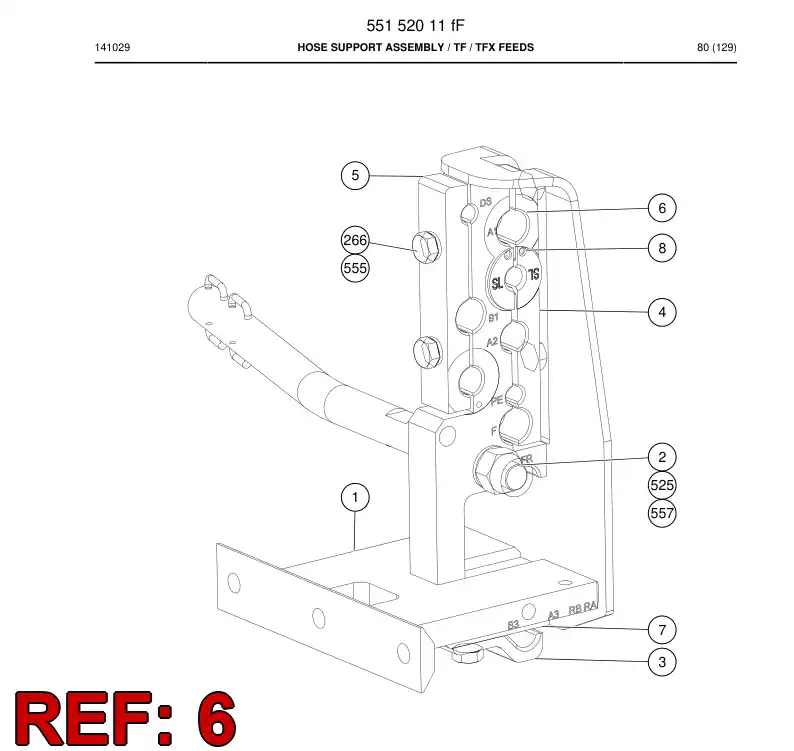 55155258c 551 552 58c Adapter - Sandvik Technical Drawing