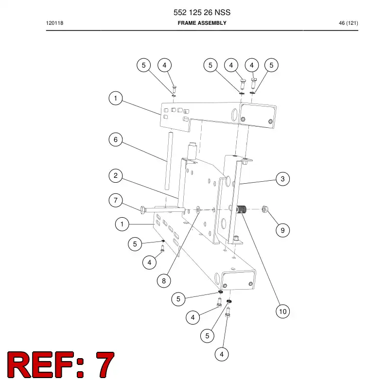 55155437a 551 554 37a Screw - Sandvik Technical Drawing