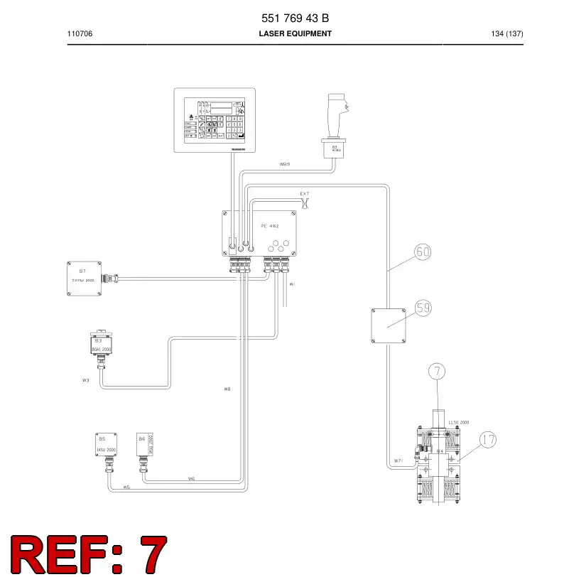 55155649a 551 556 49a Sensor - Sandvik Technical Drawing