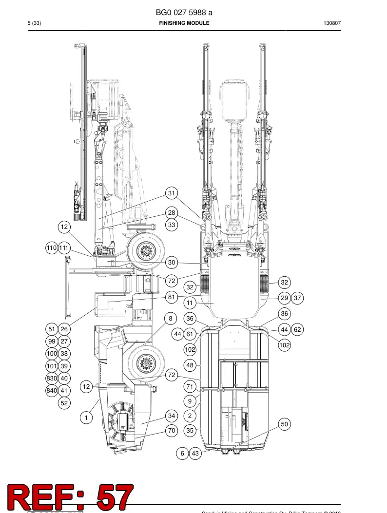 55155772a 551 557 72a Sign - Sandvik Technical Drawing