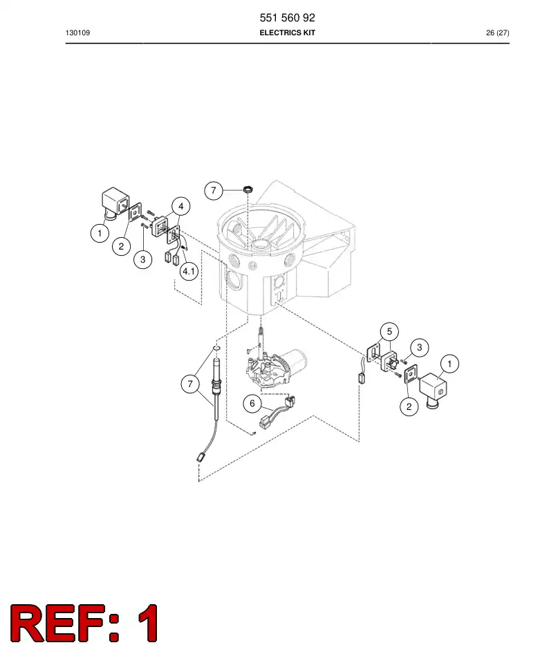 55156093 551 560 93 Socket - Sandvik Technical Drawing