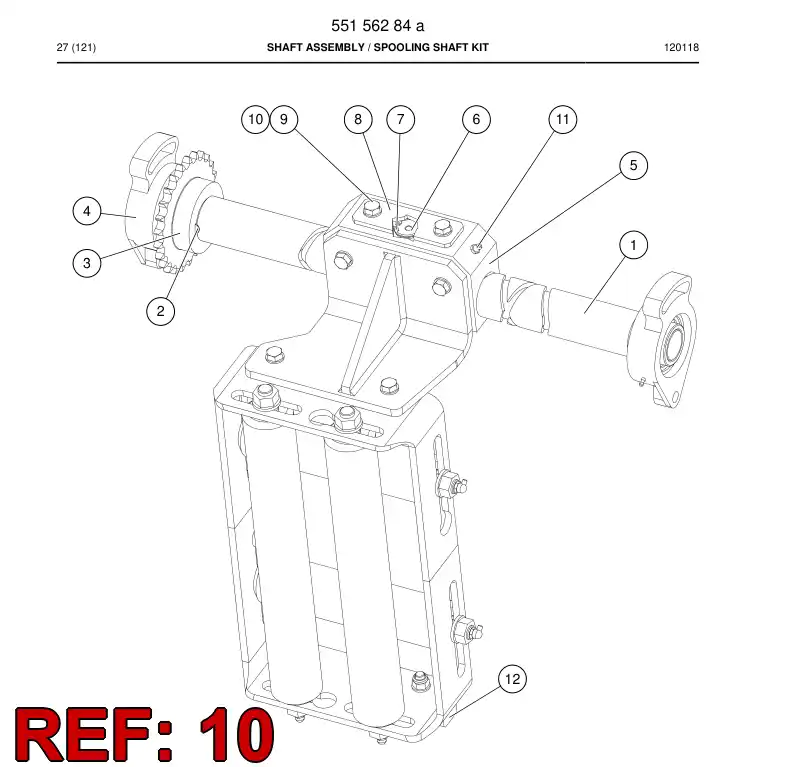 551 562 22 WASHER - drawing