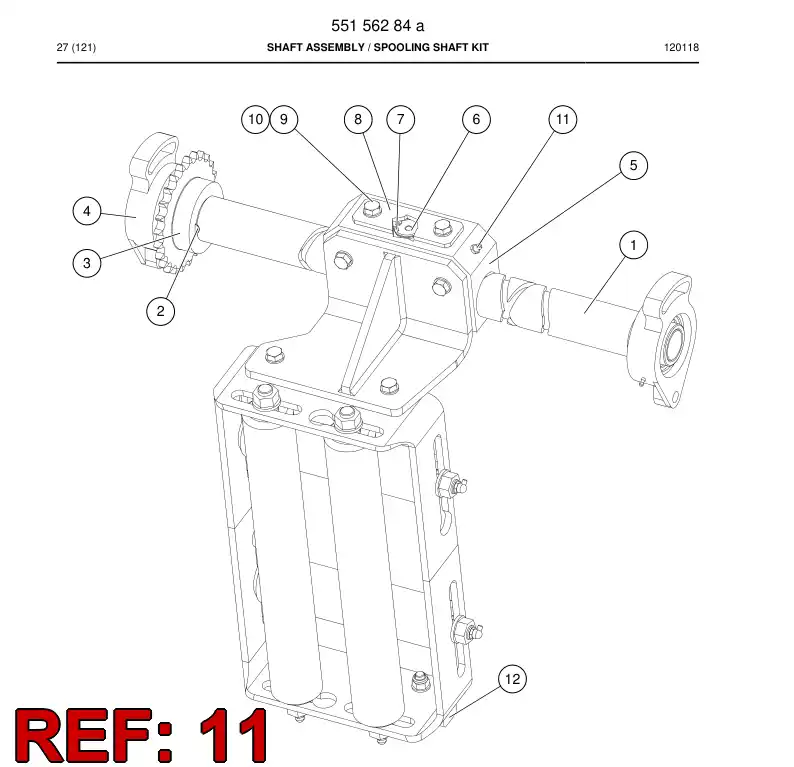 551 562 23 Nipple, Grease, Straight - drawing