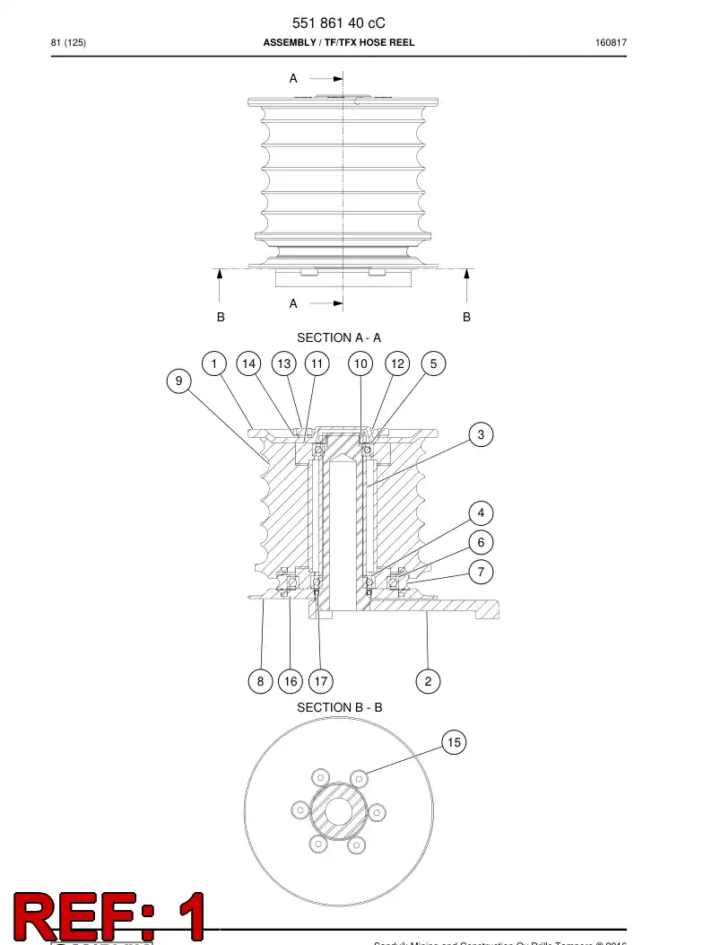 55156369a 551 563 69a Cover - Sandvik Technical Drawing