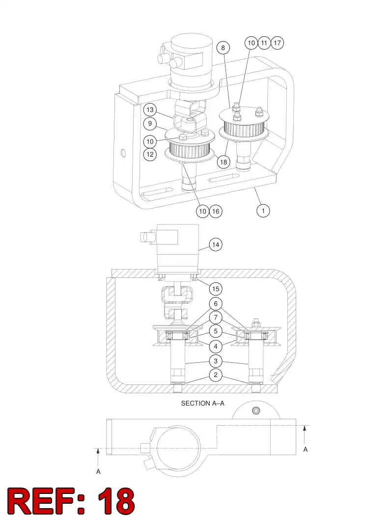 55157138 551 571 38 RING - Sandvik Technical Drawing