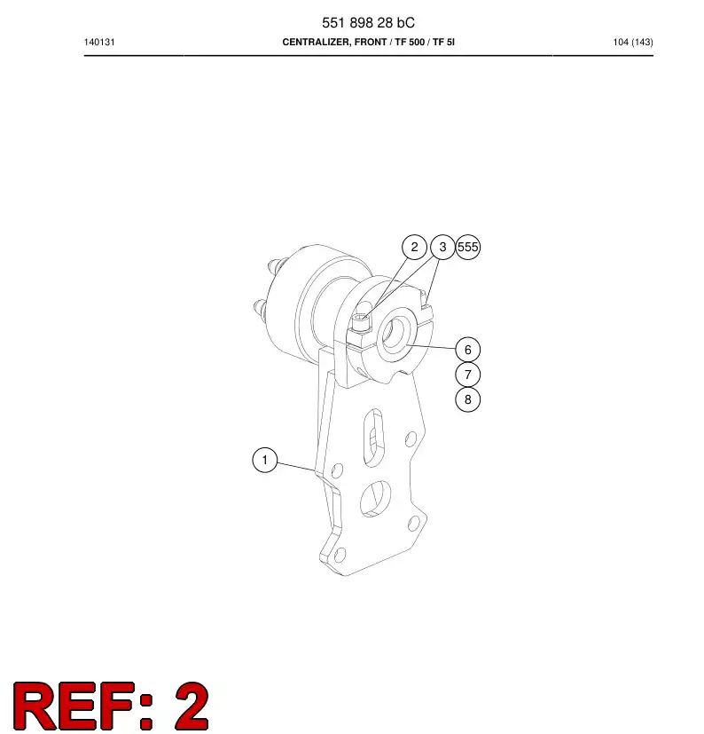 55158373a 551 583 73a Jaw - Sandvik Technical Drawing