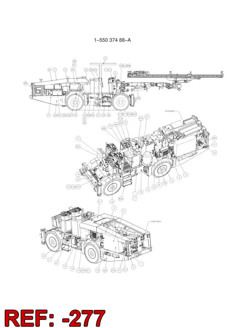 55159345 551 593 45 SIGN - Sandvik Technical Drawing