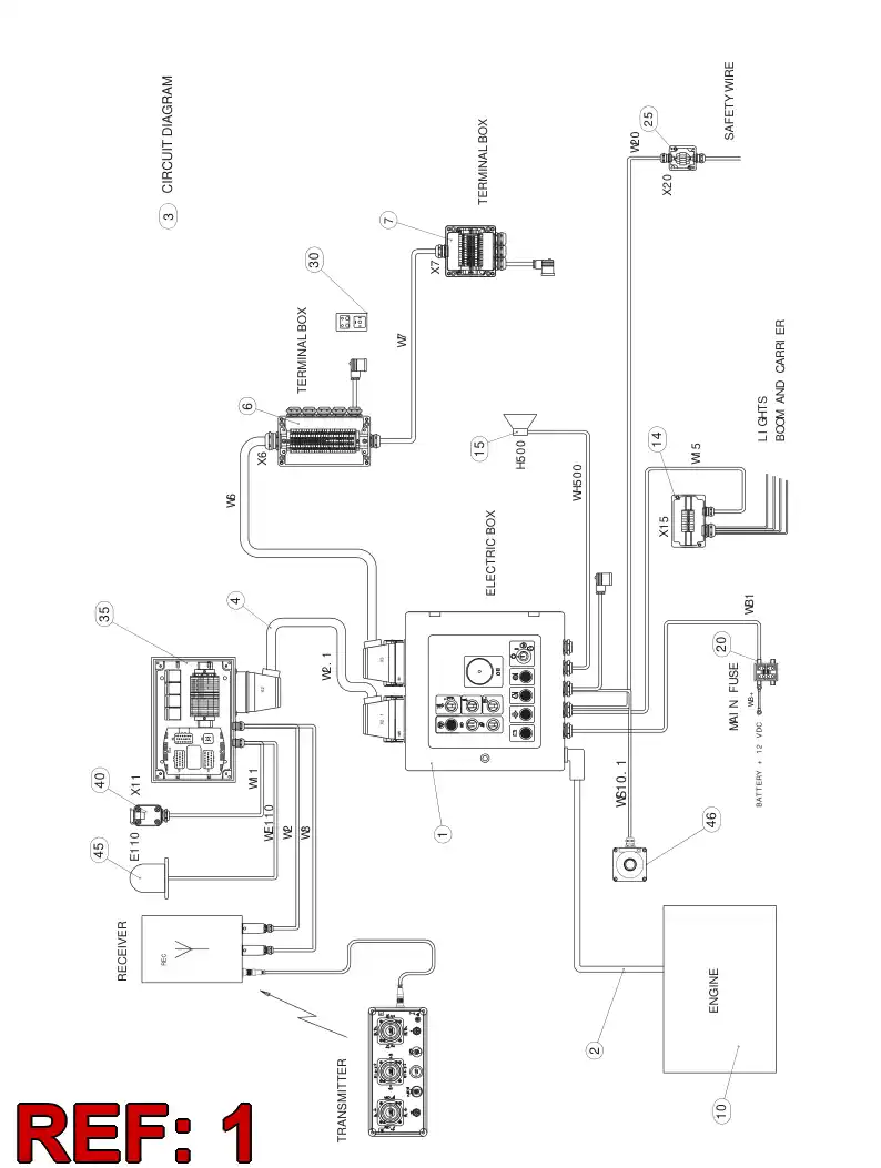 55159418 551 594 18 ELECTRIC SWITCHGEAR CABINET ASSEMBLY - Sandvik Technical Drawing