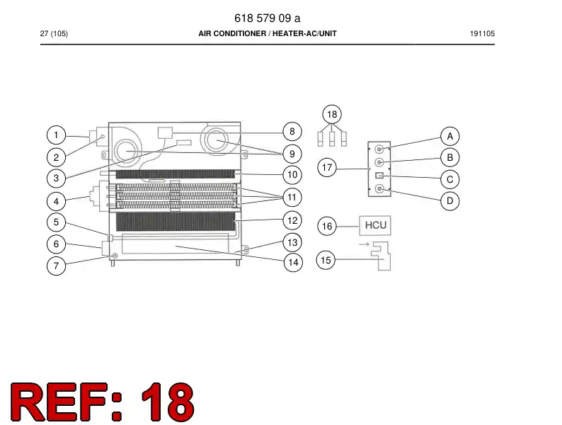 55159789 551 597 89 Relay - Sandvik Technical Drawing