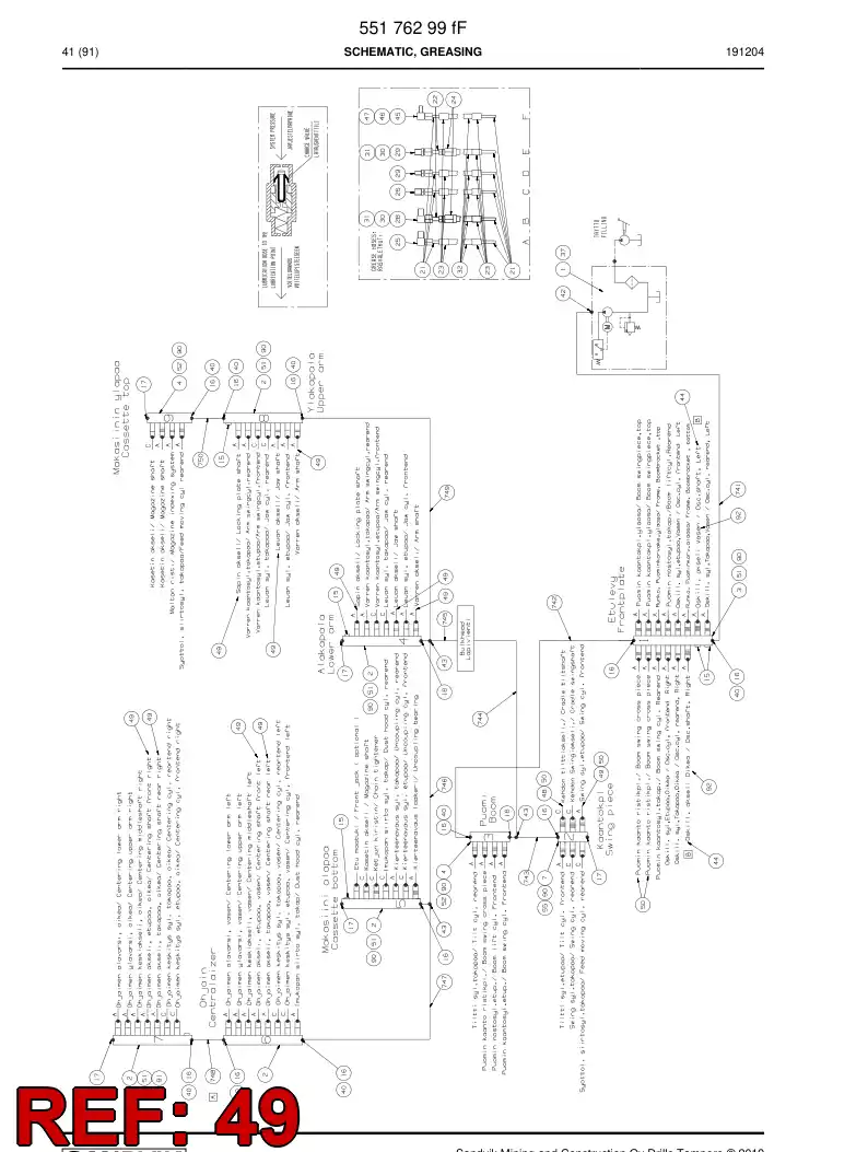 55159856a 551 598 56a Adapter, Elbow - Sandvik Technical Drawing