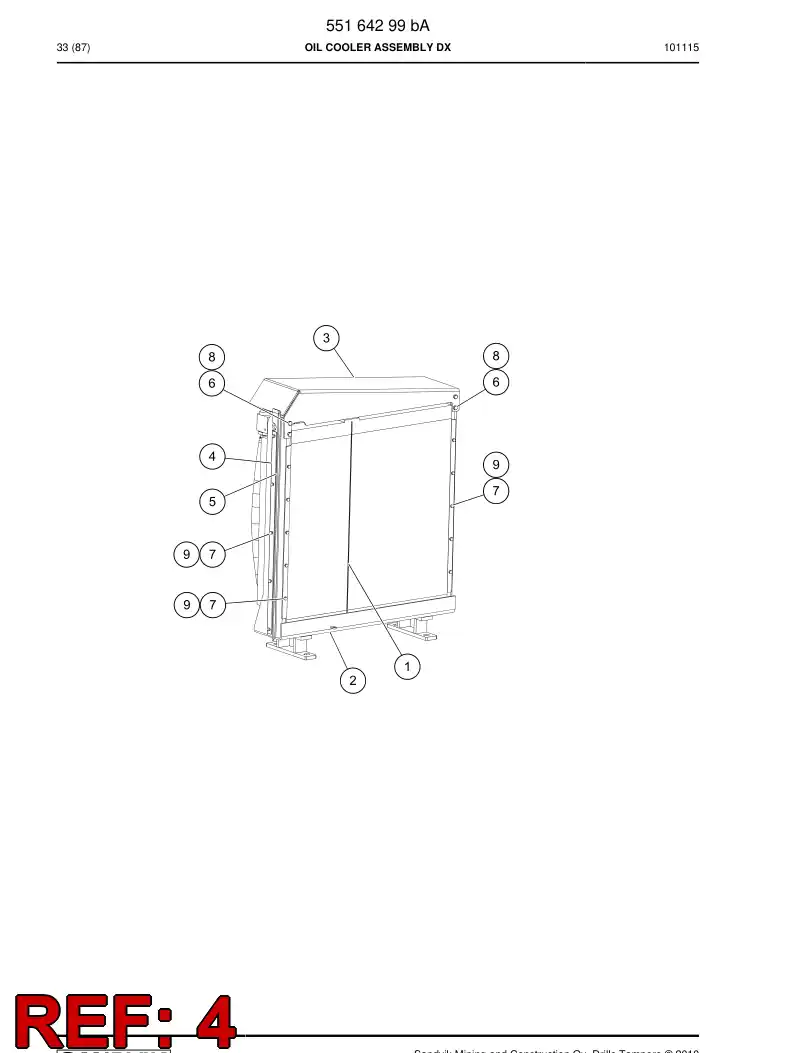55160386 551 603 86 Lath - Sandvik Technical Drawing