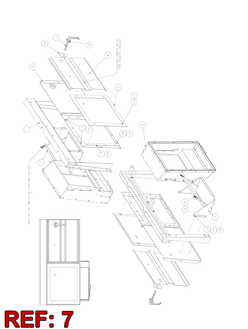 55160434 551 604 34 Plate - Sandvik Technical Drawing