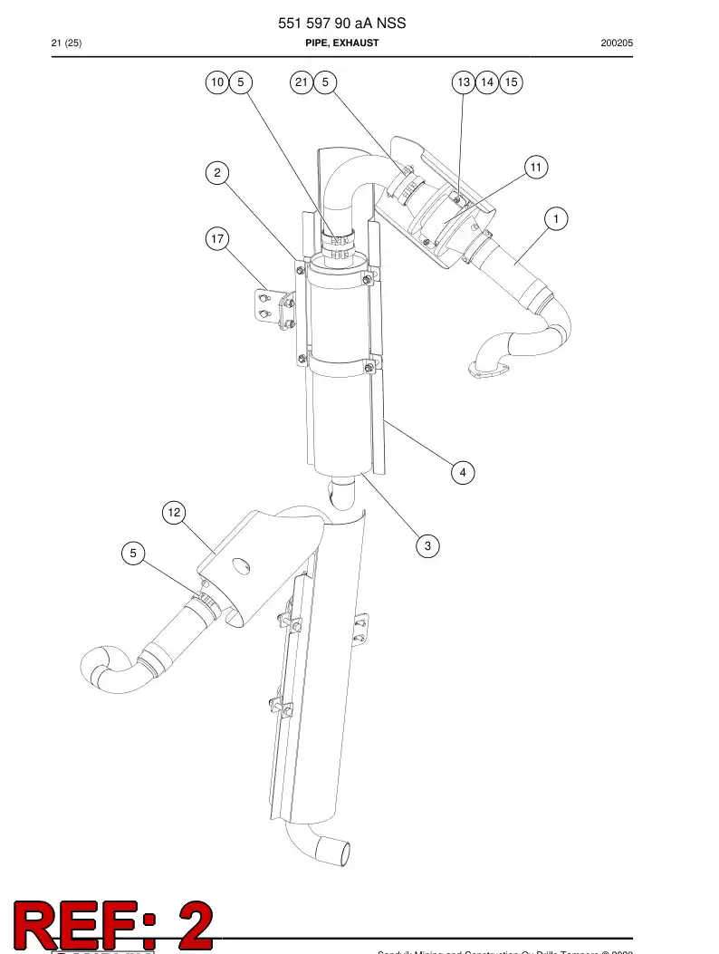 55160436 551 604 36 Support - Sandvik Technical Drawing