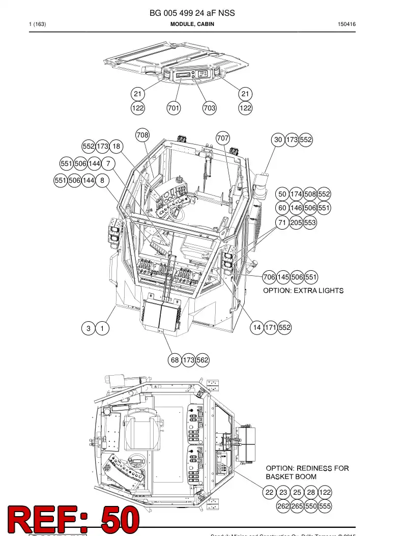 55160724a 551 607 24a SOPORTE, BOMBILLA - Sandvik Technical Drawing