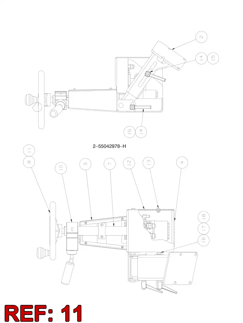 55161261 551 612 61 CENTER - Sandvik Technical Drawing