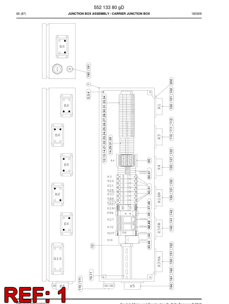 55163145b 551 631 45b ENCAPSULADO, ACERO INOXIDABLE - Sandvik Technical Drawing
