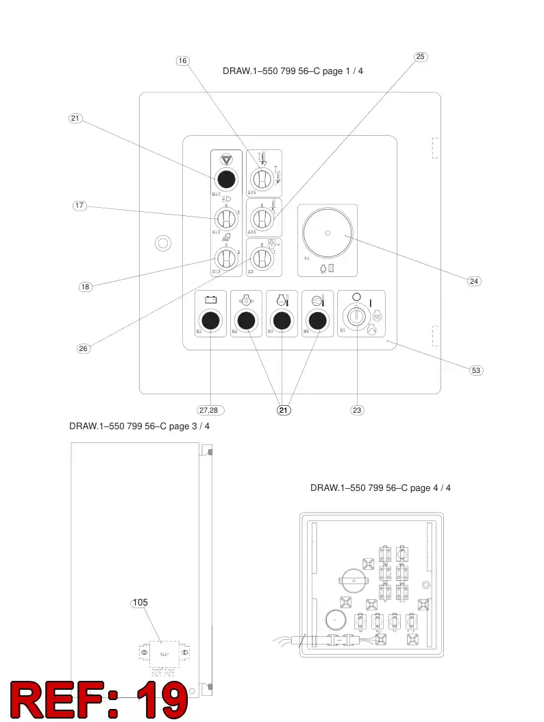55163614 551 636 14 Socket, Relay - Sandvik Technical Drawing