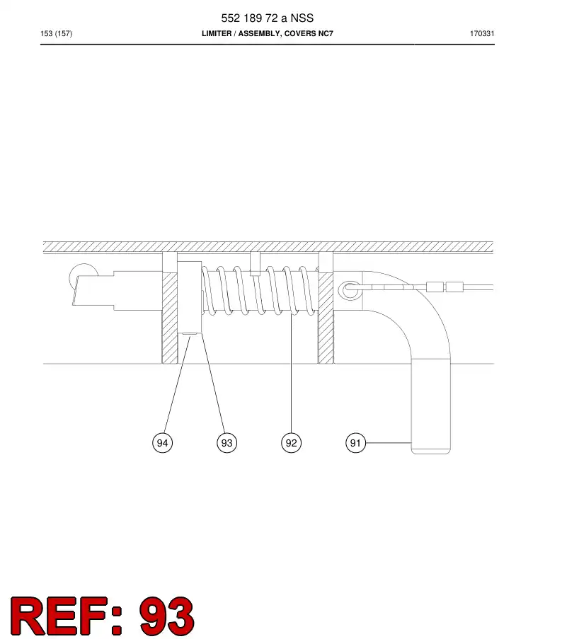 55164160b 551 641 60b PART DA TRAVA - Sandvik Technical Drawing