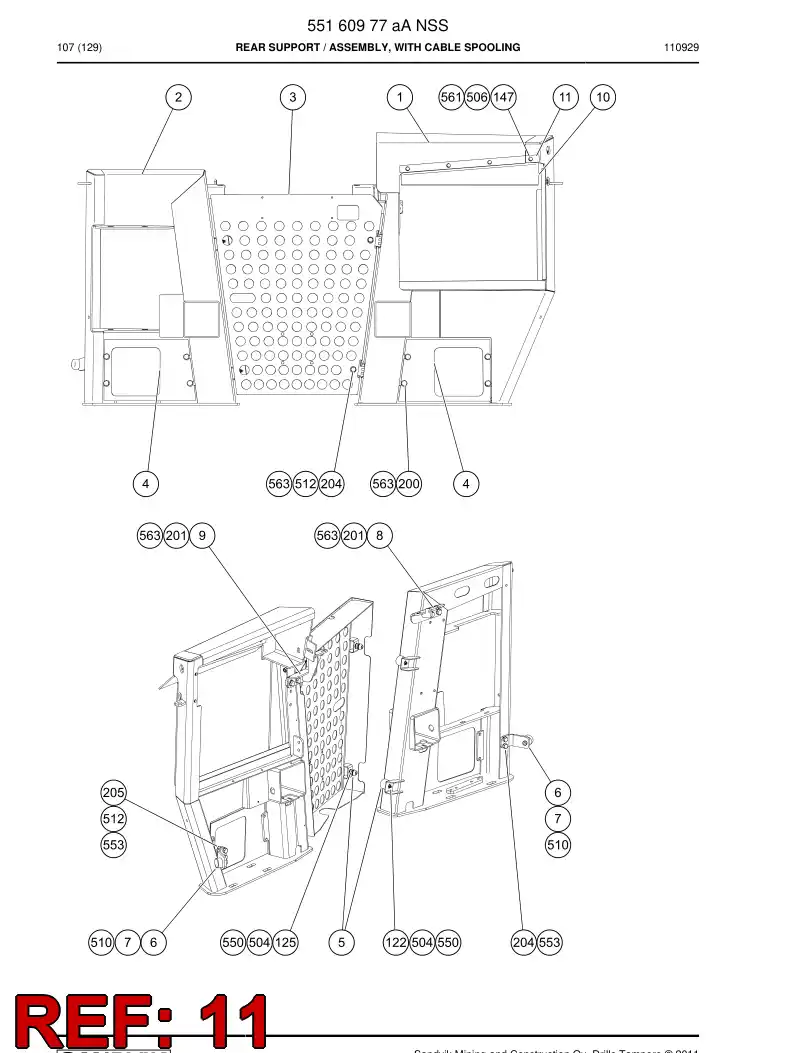 55164300 551 643 00 Flat bar - Sandvik Technical Drawing