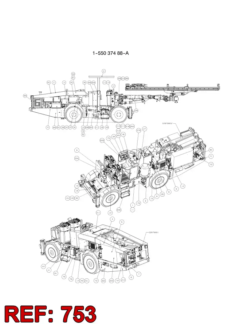55164583 551 645 83 SIGN - Sandvik Technical Drawing