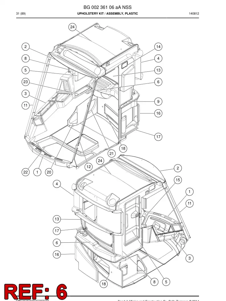 55164615 551 646 15 PRING - Sandvik Technical Drawing