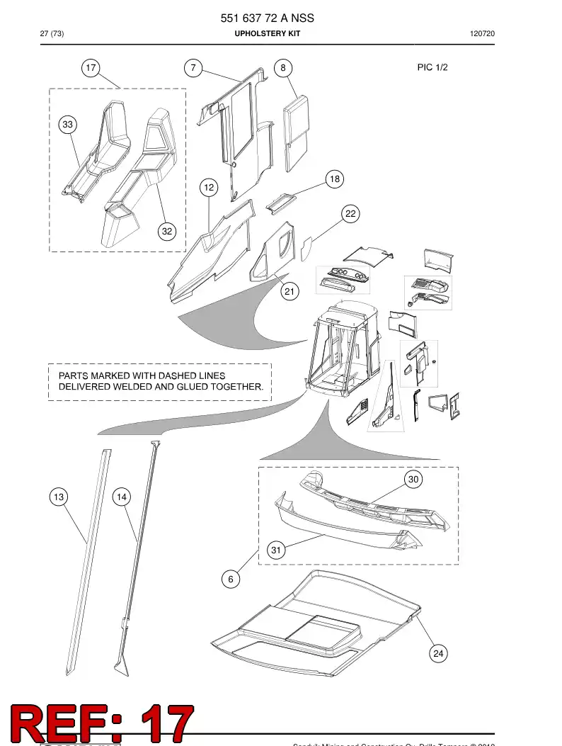 55164700 551 647 00 PRING - Sandvik Technical Drawing