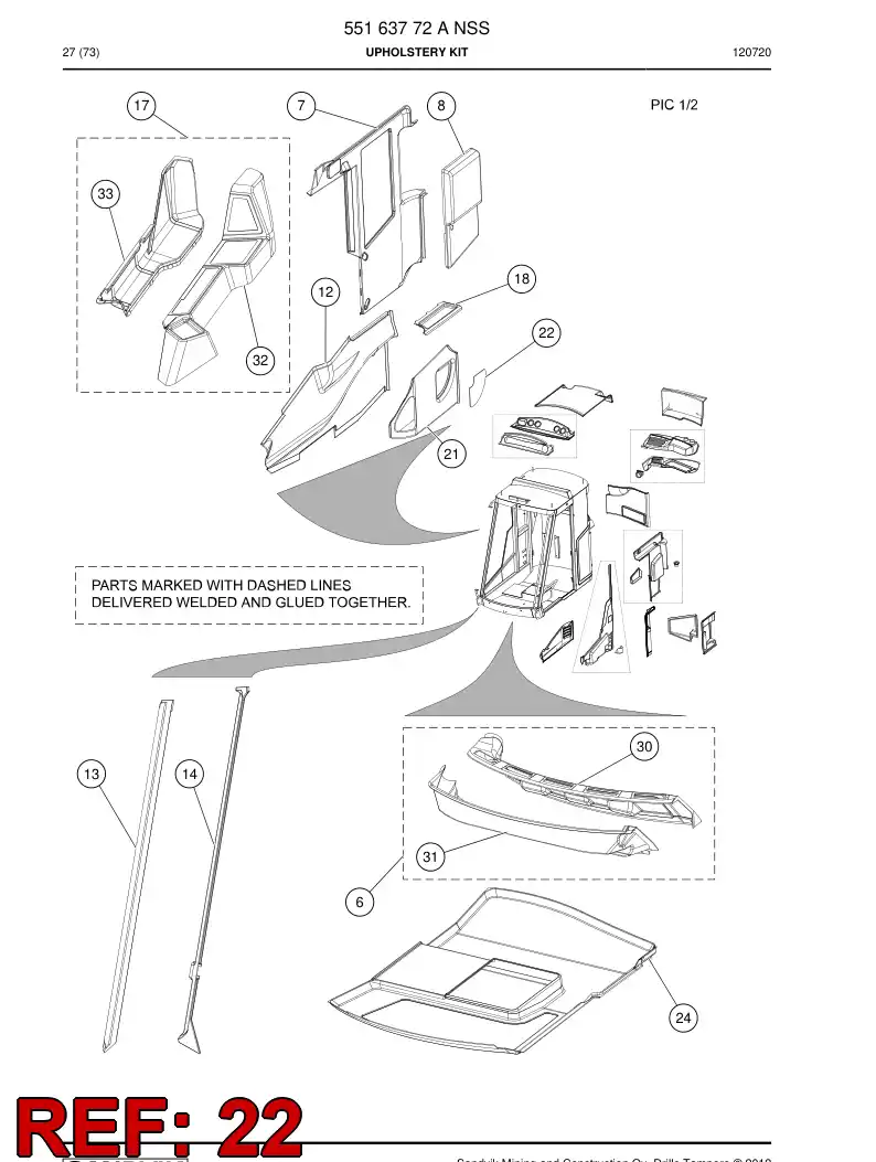 55164708 551 647 08 PRING - Sandvik Technical Drawing