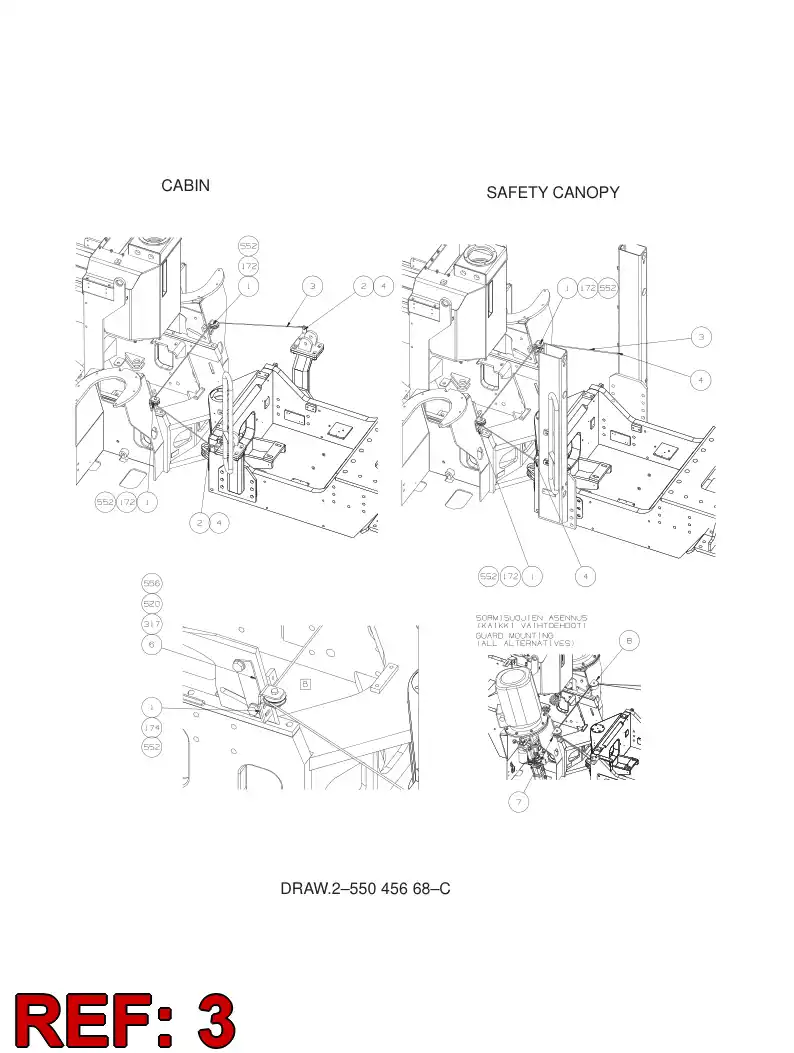 55165009 551 650 09 CABLE DE AO - Sandvik Technical Drawing