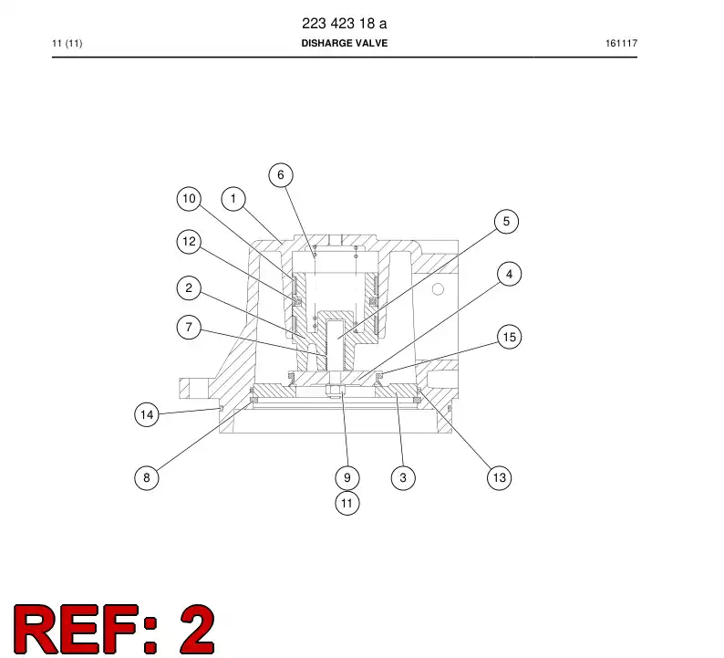 55165547 551 655 47 PISTON - Sandvik Technical Drawing
