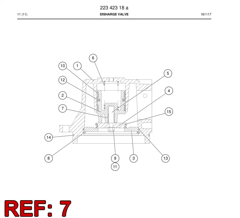55165568 551 655 68 Bearing, Plain - Sandvik Technical Drawing