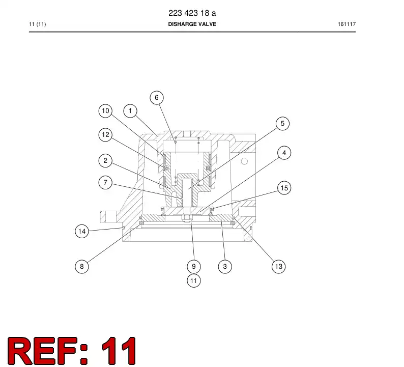 55165578 551 655 78 Gasket - Sandvik Technical Drawing