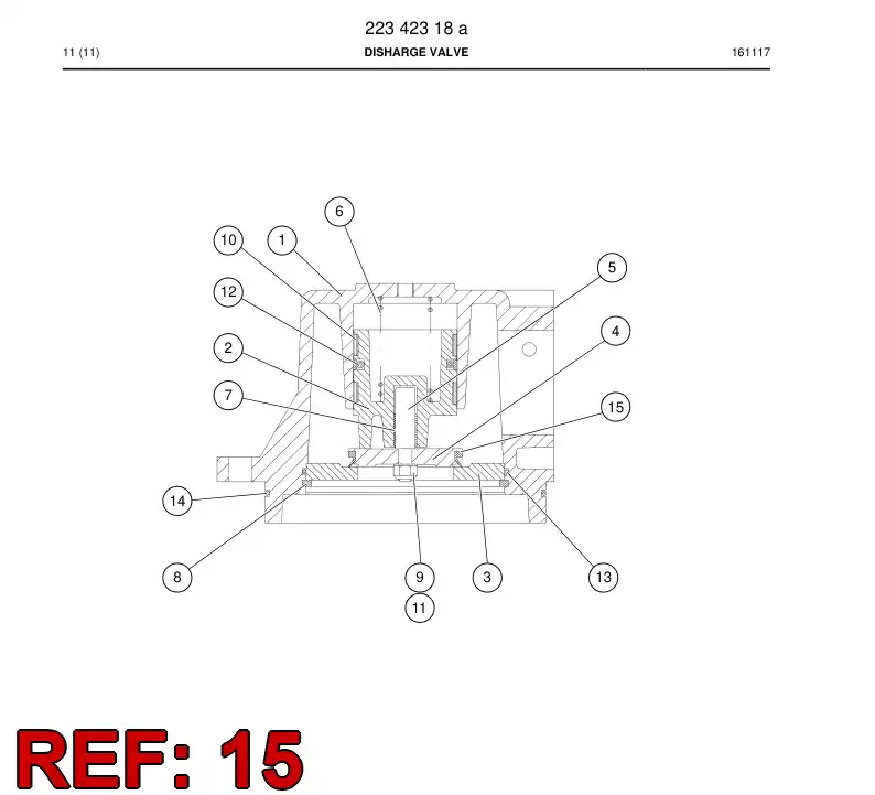 55165584 551 655 84 Seal - Sandvik Technical Drawing