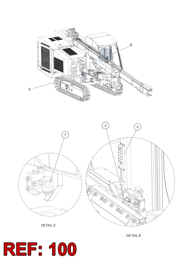 55166236 551 662 36 ELECTRICAL ASSEMBLY - Sandvik Technical Drawing