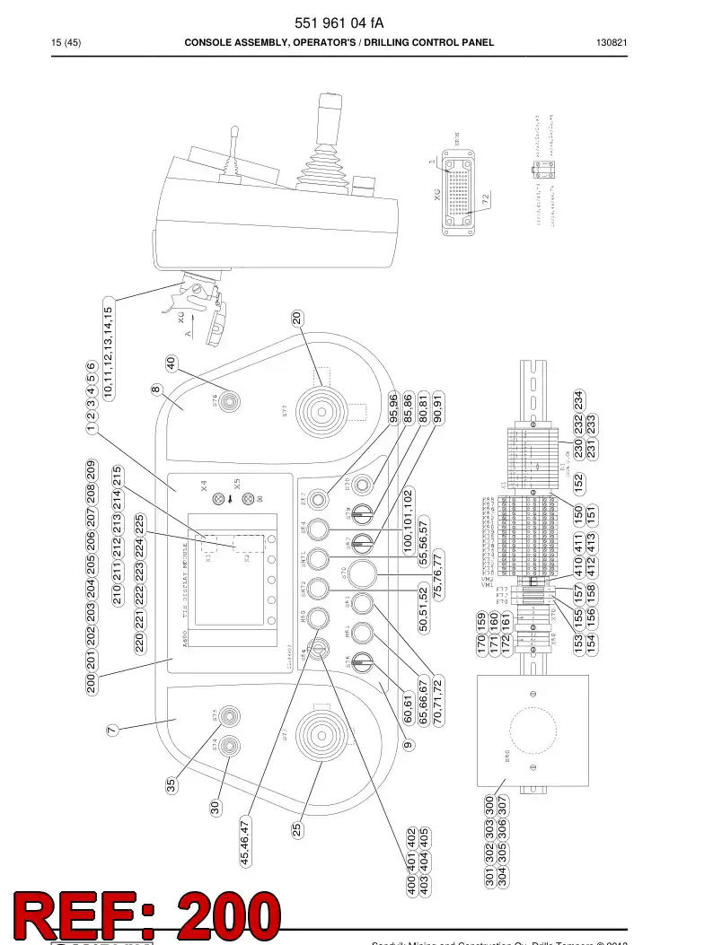 55167364 551 673 64 PRING - Sandvik Technical Drawing