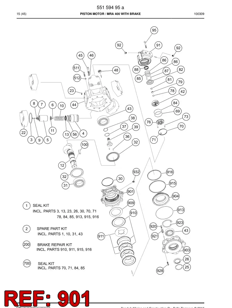 55167739 551 677 39 Casting - Sandvik Technical Drawing