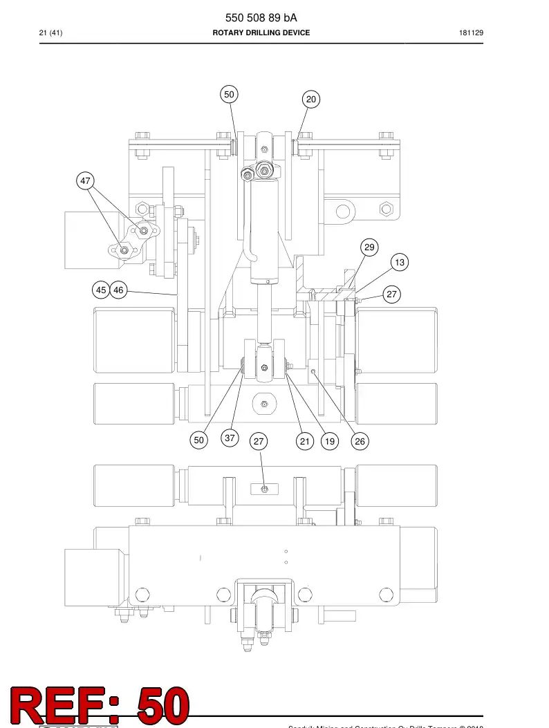 55167965 551 679 65 Ring - Sandvik Technical Drawing
