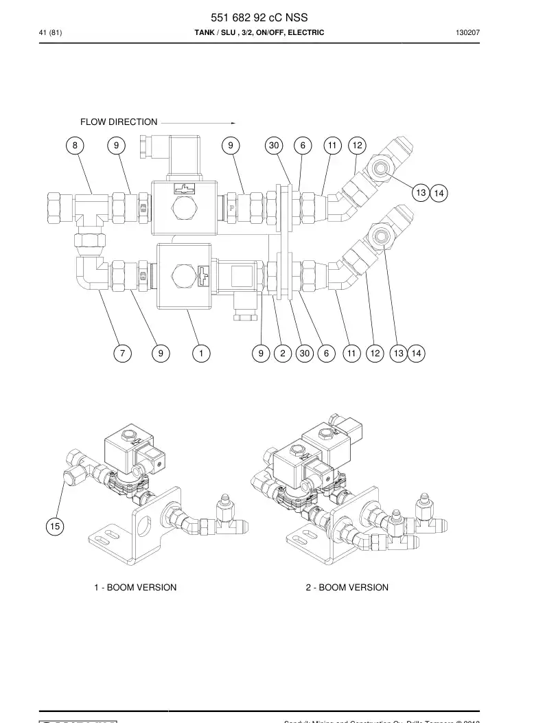 55168292c 551 682 92c Tank - Sandvik Technical Drawing