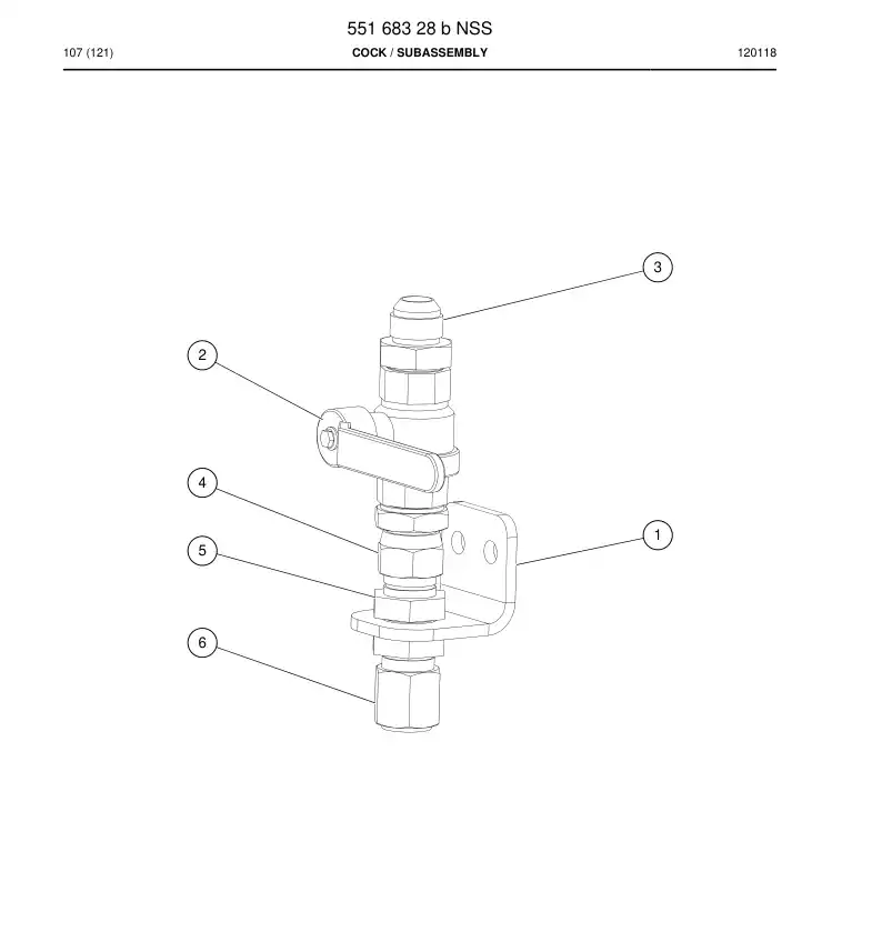 55168328b 551 683 28b Tap - Sandvik Technical Drawing