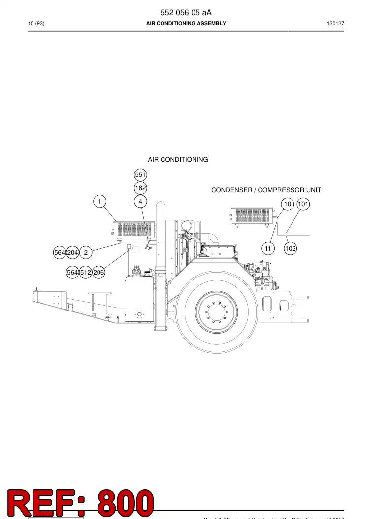 55168480 551 684 80 Set - Sandvik Technical Drawing